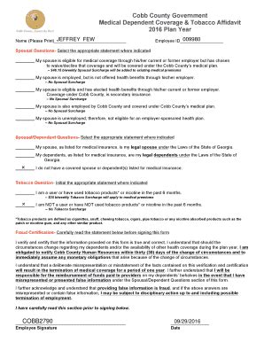 Fillable Online Cobb County Government Fax Email Print - pdfFiller
