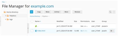 Image result for Plesk Guide On FTP File Content