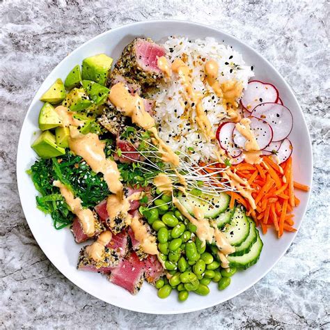Seared Ahi Tuna Poke Bowl | Powell Family Cooking