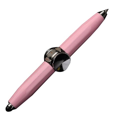 Necvior Metal Ballpoint Pen Fidget Spinner Design with LED Light for ...