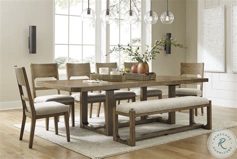 Cabalynn Light Brown Extendable Dining Table From Ashley Furniture ...