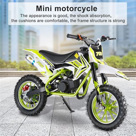 Gibxiyza Dirt Bike Mini Bike 49cc Dirt Bike 2-Stroke Kids India | Ubuy