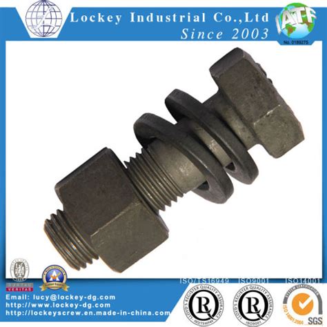 China ASTM F1852 Twist off Type Tension Control Structural Bolt/Nut ...