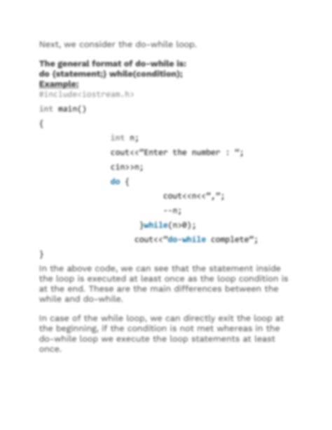 How While or Do While Loop Works 的图像结果