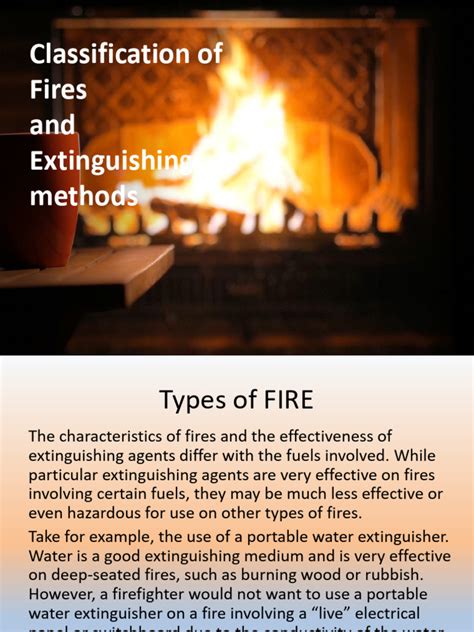 Classification of Fires | PDF