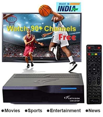 Catvision Doordarshan Freedish MPEG 2 Standard Definition Set Top Box ...