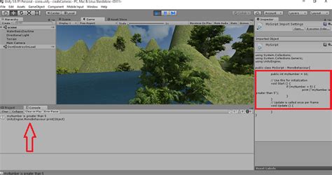 Unity Calling a Statement C 的图像结果