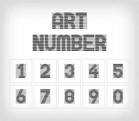 Numbers Scan 的图像结果