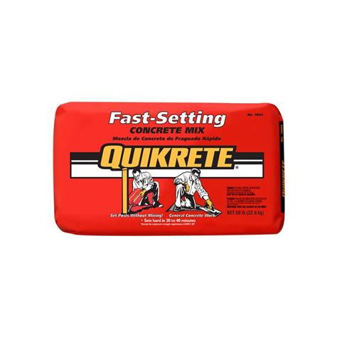 Rezultat imagine pentru Using Quikrete Fast Setting Concrete