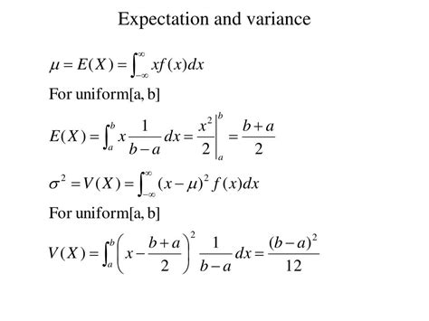 Image result for Expectation of Continuous Random Variable