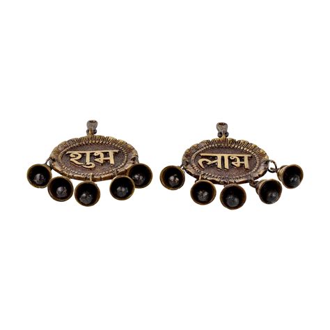 Brass Wall Hanging Pair of Shubh Labh – Makerz & Marvelz International ...