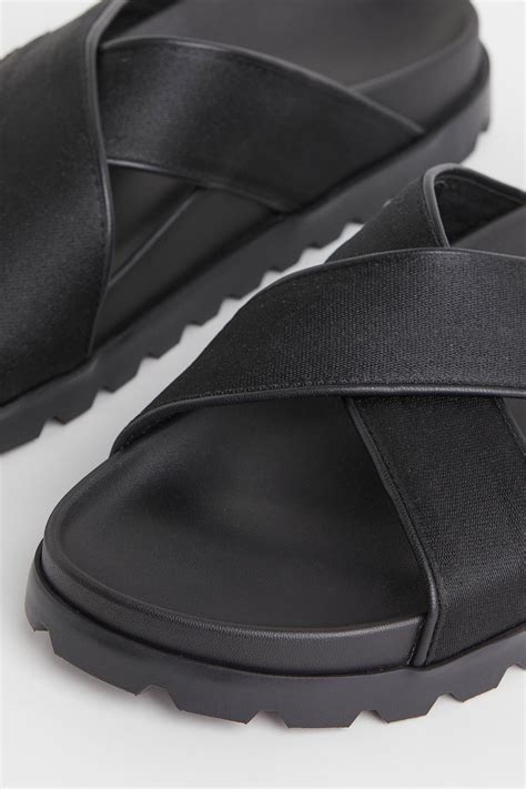 Chunky slides - Black - Men | H&M IN