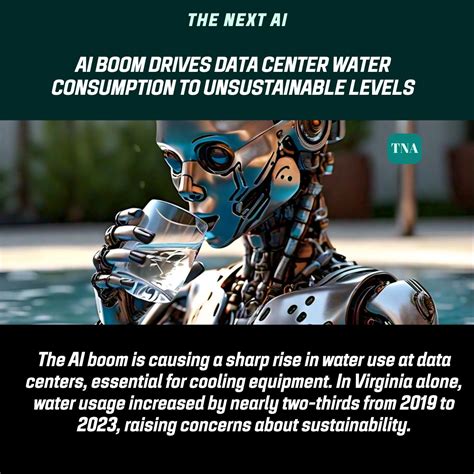 The rapid growth of AI is significantly increasing water consumption in data centers, which are ...