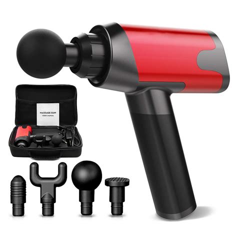 Massage Gun 6 Speed Level, Deep Tissue Percussion Muscle Massager for ...