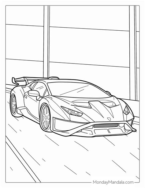 24 lamborghini coloring pages free pdf printables – Artofit