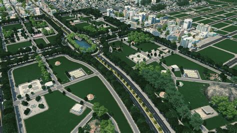 Main City Park : r/CitiesSkylines
