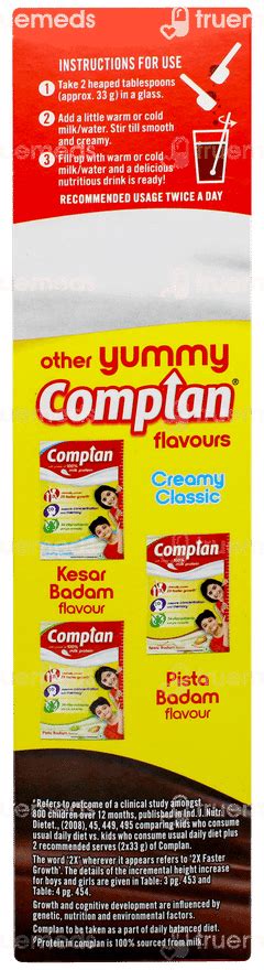 Complan Nutrition And Health Drink Royale Chocolate Refill 500 Gm ...