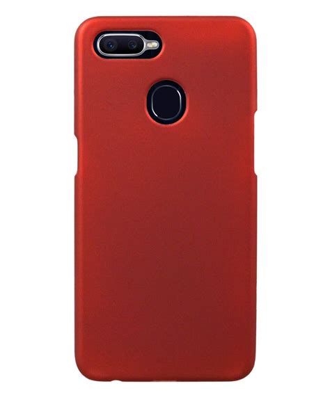 COVERNEW Hard Plain Plastic Back Cover for Oppo CPH1823 (F9 Pro) / Oppo ...