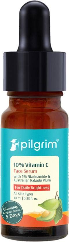 Pilgrim 10% Vitamin C Face Serum for Oily Skin|Men & Women|Skin ...