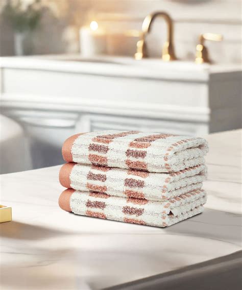 Indulgence By The Fireplace 3Pc Face Towel Set, Fossil|600 GSM Cotton ...