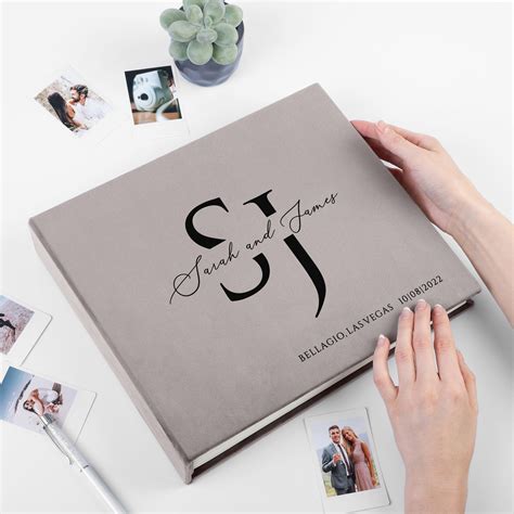 Personalized Photo Guestbook for All Instant Films | Wedding Guest Book ...