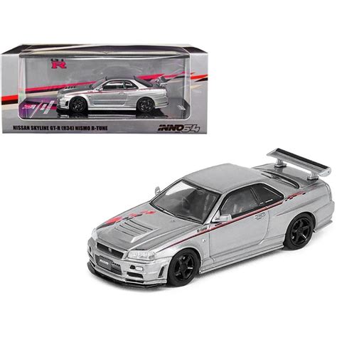 Buy Nissan Skyline GT-R R34 Nismo R-Tune RHD Right Hand Drive Silver ...