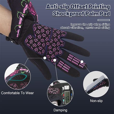 Buy RIGWARL Touchscreen Non-Slip Skeleton Motorcycle Gloves for Men and ...