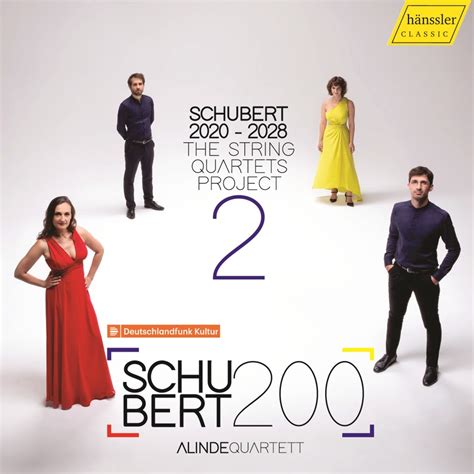 Schubert 2020-2028-The String Quartets Project 2 - hänssler Classic ...