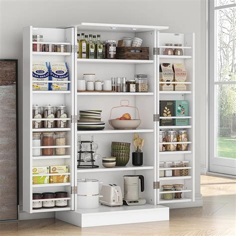 Kepptory 47 Kitchen Pantry Cabinets, Freestanding Kitchen India | Ubuy
