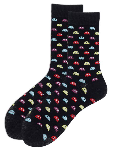 Buy Pacman Printed Black socks for Men Online