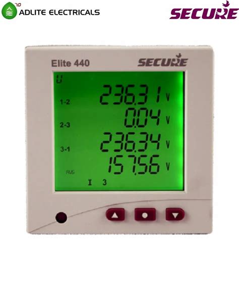 SECURE METERS MANUFACTURER - Elite 444 Multifunction Panel Meter ...