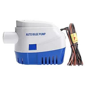 XMSound 12V Automatic Submersible Bilge Boat Yacht Water Pump 1100 GPH ...
