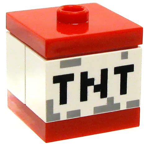 Image result for How Build LEGO Minecraft TNT Block