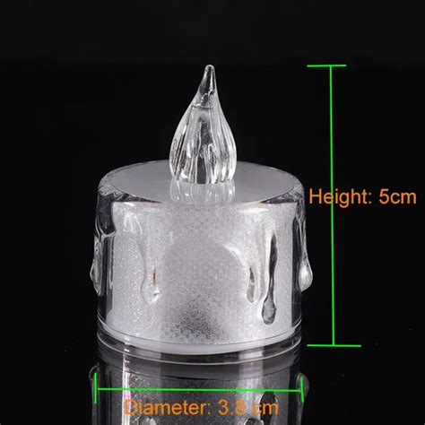 LED Tea Lights Candle (Diwali Diya) – Flameless, Battery-Operated ...