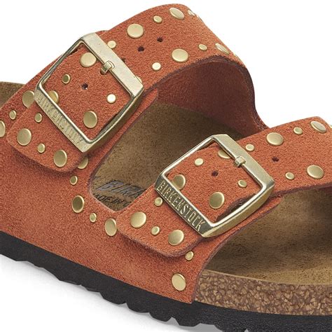 أريزونا جلد سويدي Dark Rust | BIRKENSTOCK