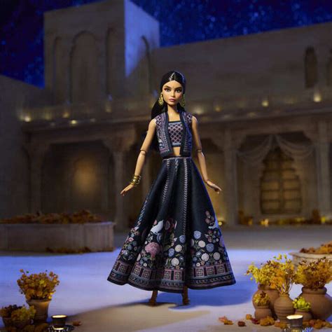 Unveiling the First Ever Barbie Signature Diwali Doll by Anita Dongre ...
