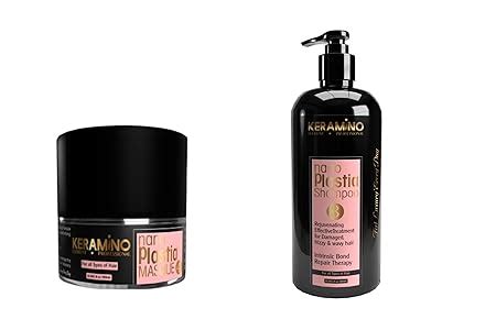 Buy KERAMINO ELEMENT PROFESSIONAL NanoPlastia Shampoo & NanoPlastia ...