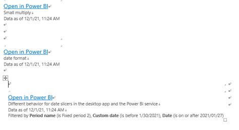 Small multplies copy visual as image returns blank... - Microsoft ...