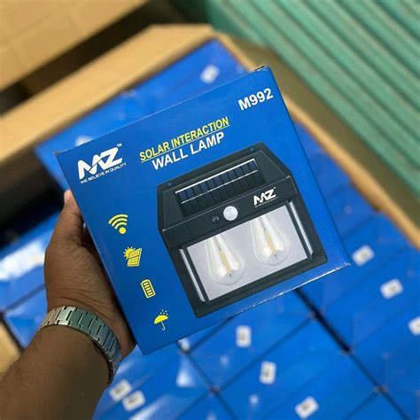 Solar Interaction Wall Lamp M992 – Ultra Bright Dual LED | 1500mAh ...