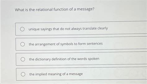 Image result for Content Message vs Relational Message Example