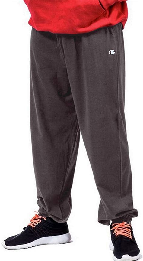 Champion Men's 3XLT Big and Tall Sweatpants, 2-Pocket Fleece Closed ...
