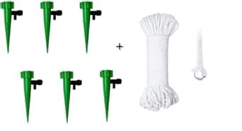 Techhark® Drip Irrigation kit for Home Garden, Self-Watering Spikes for ...