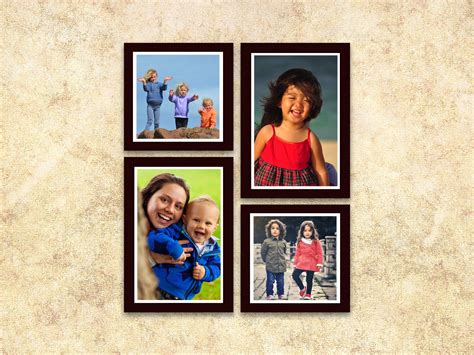 Multiple Photo Frame - 4 Customized Frames - Wisholize Frames