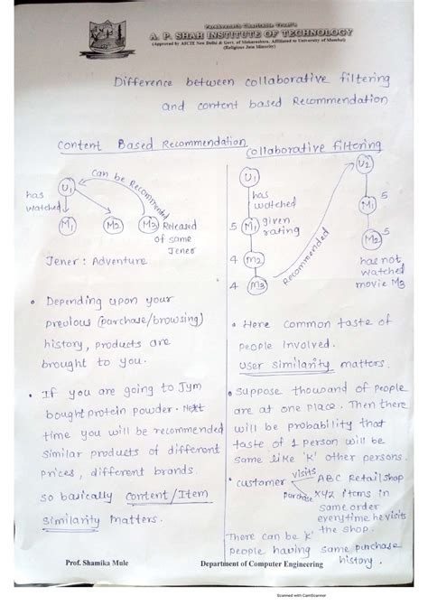 Difference between Content based and collaborative filtering - Computer ...