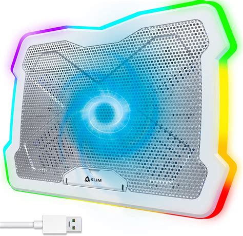 KLIM Ultimate RGB Laptop Cooling Pad with LED Rim India | Ubuy