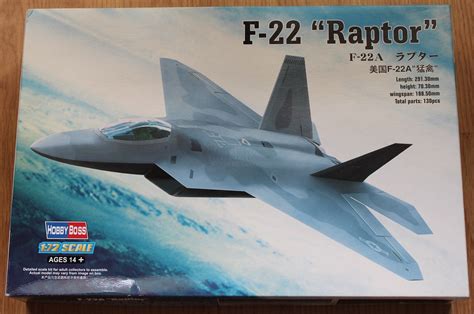 F-22 Raptor firmy HobbyBoss - 7012264077 - oficjalne archiwum Allegro