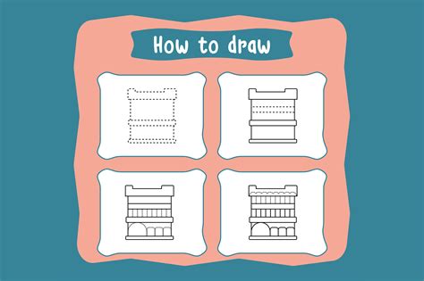 Image result for Step by Step Drawing Houses