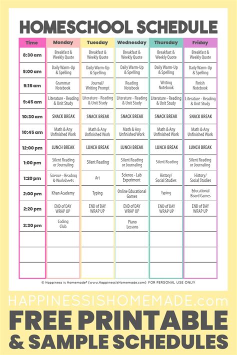 Homeschool Preschool Printables - Printable Calendars AT A GLANCE