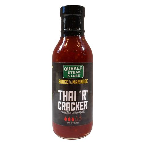 Quaker Steak and Lube Thai R Cracker Wing Sauce - 12 India | Ubuy