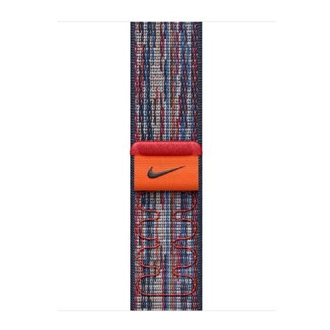 Buy Apple Watch 40 mm Blue/Red Nike Sport Loop at Reliance Digital